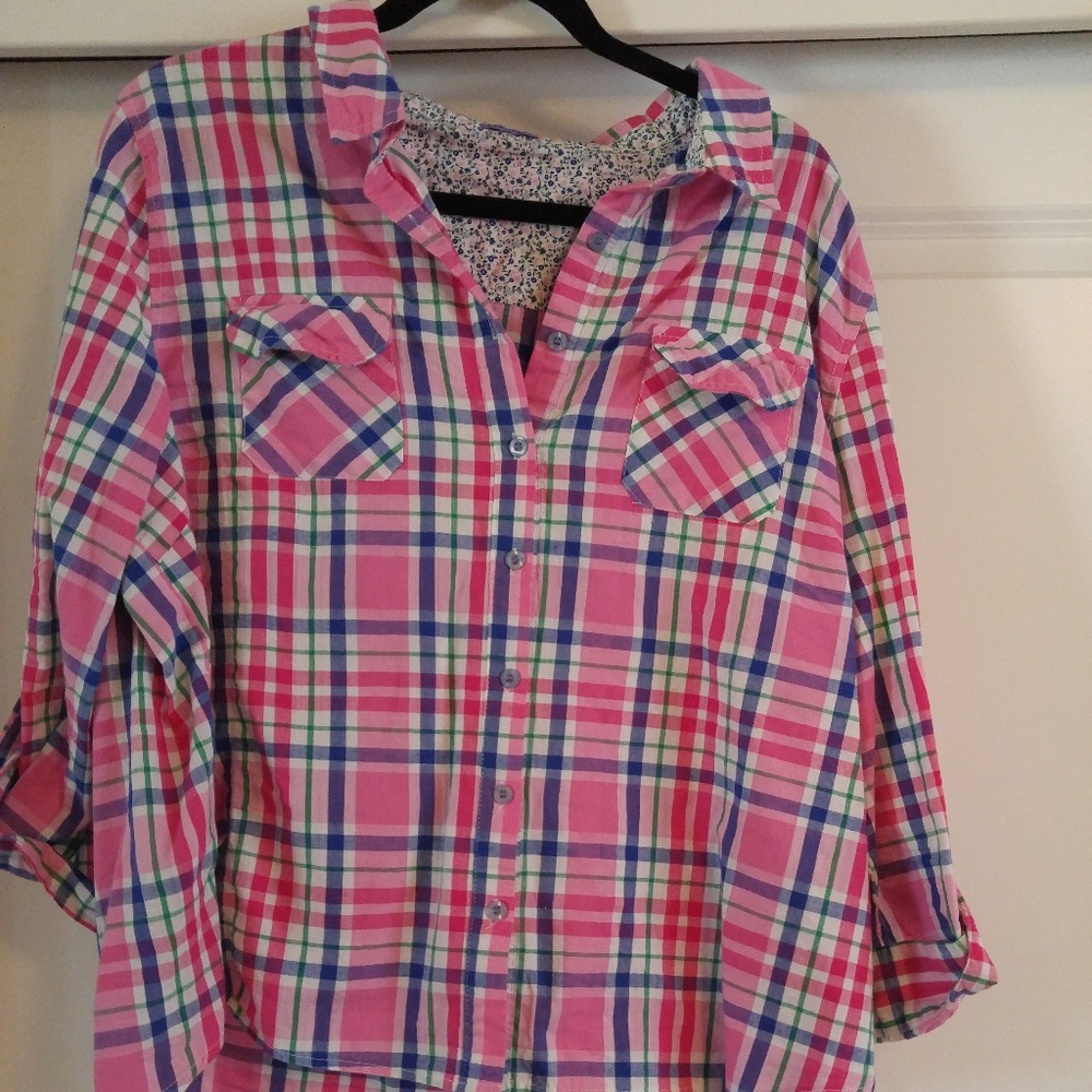 Mad For Plaid Top